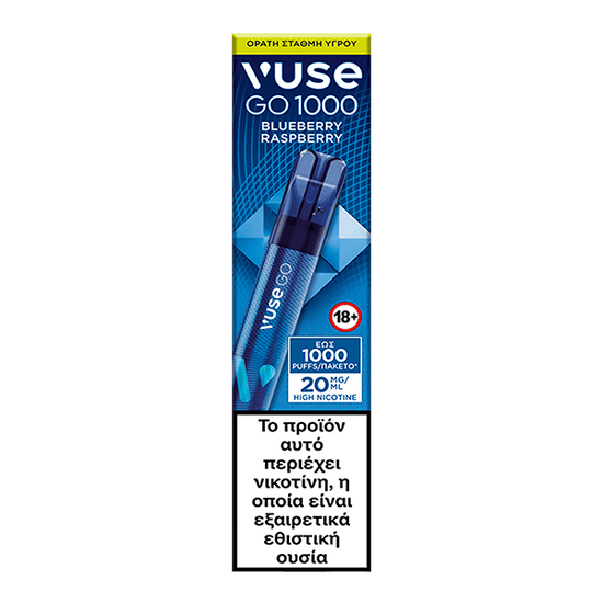 Vuse GO 1000 Pen - Blueberry Raspberry